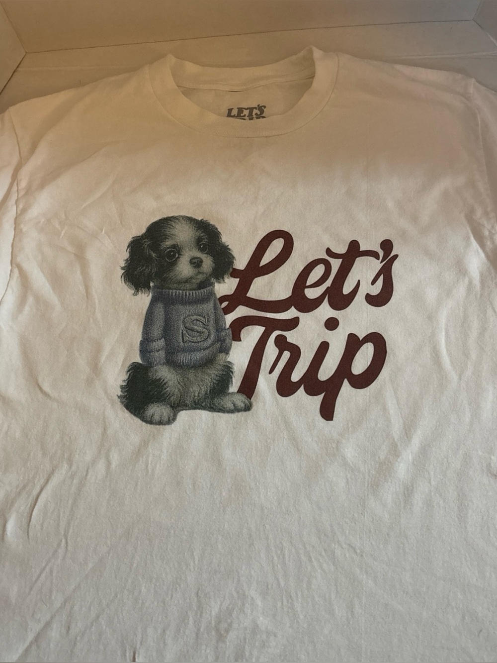 Sturniolo Triplets "Let's Trip" Dog Funny T-Shirt Medium